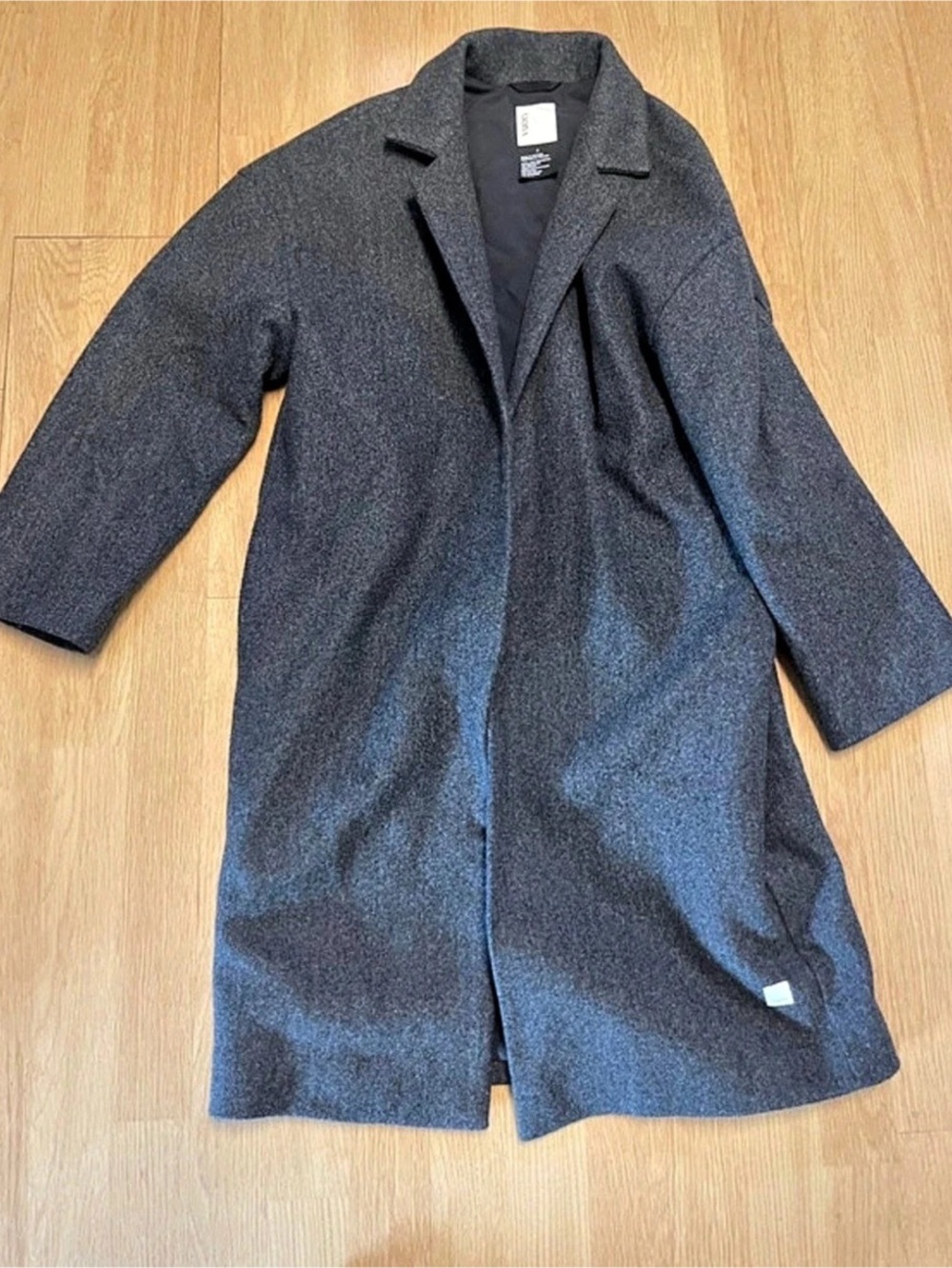 Vuori Suffolk Coat Women'Small Gray Size Small soho melton